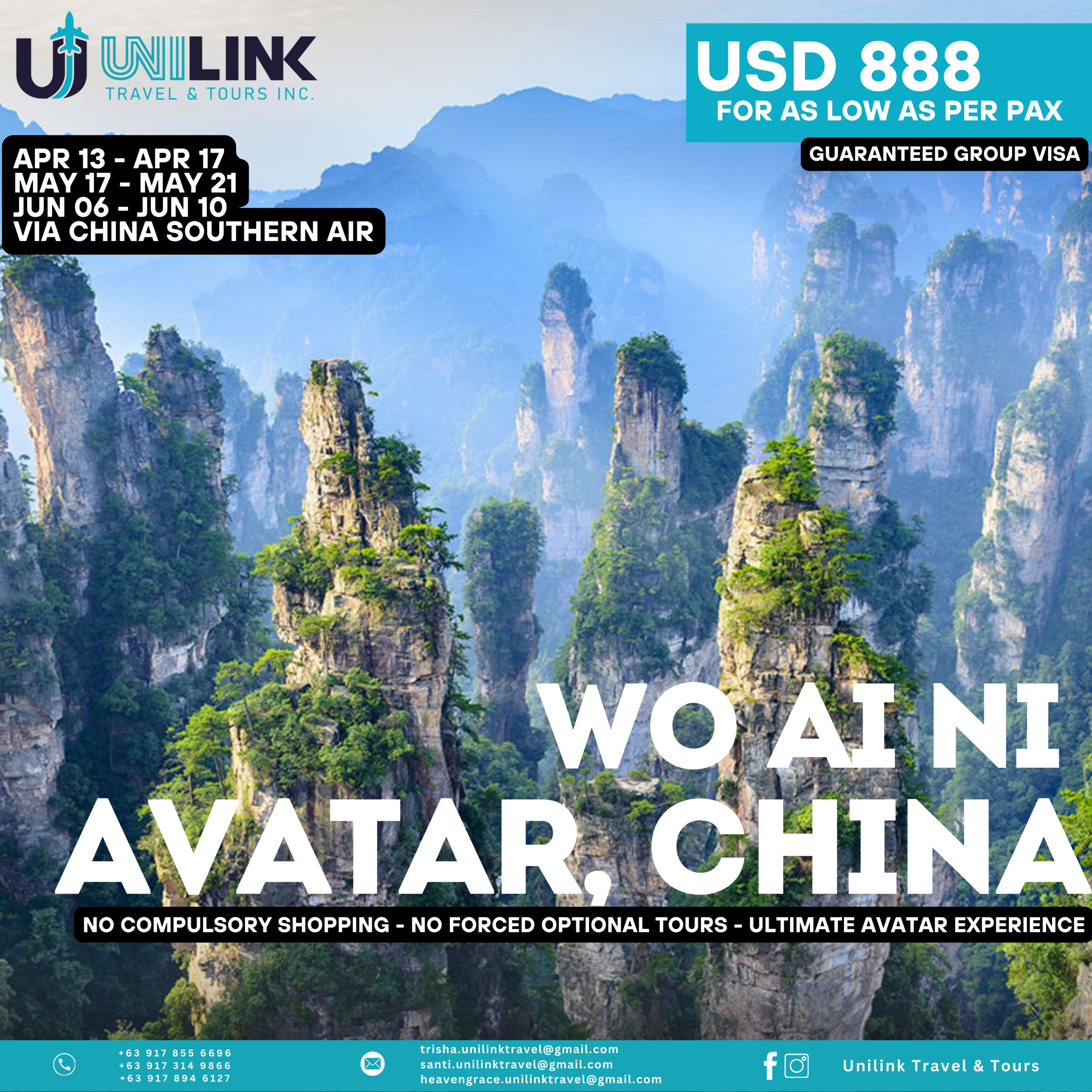 CHINA (Wo Ai Ni-Avatar) 2025